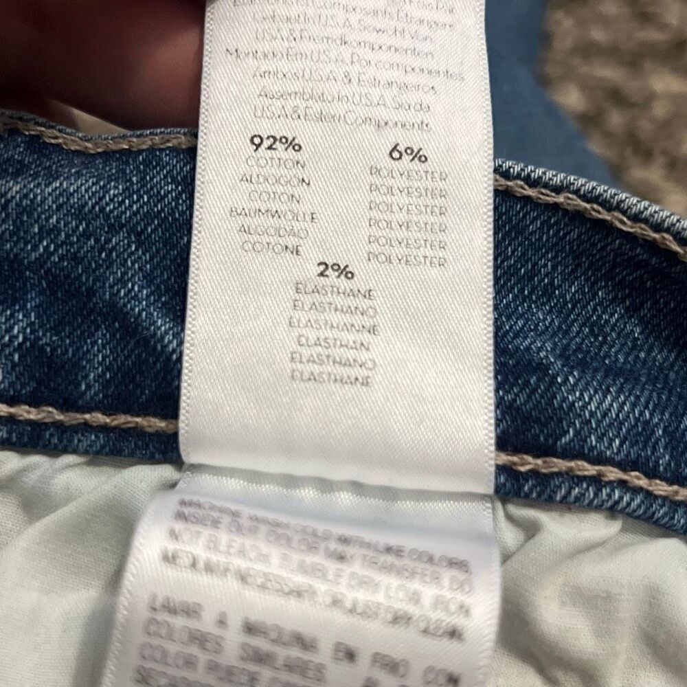 Mother The Stunner Ankle The Love Experiment Denim Jeans size 24 Stretch - Picture 6 of 6